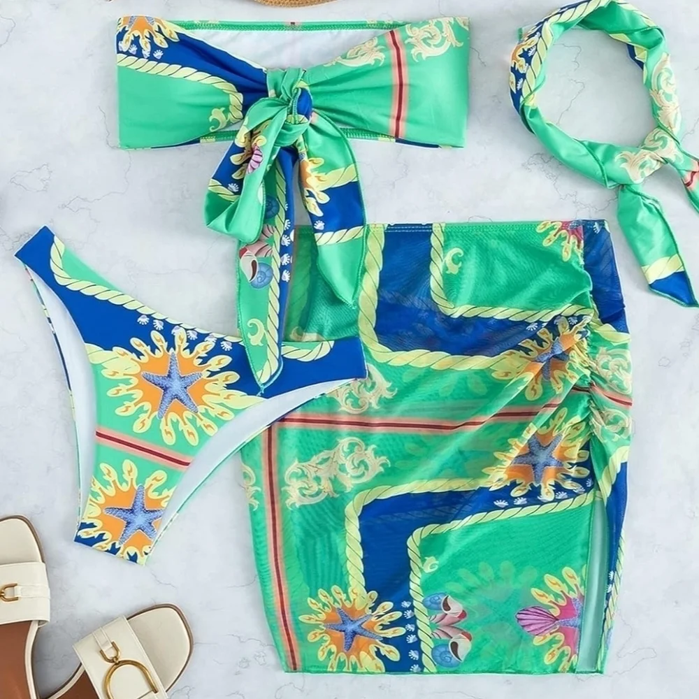 NWOT Colorful Bikini Bundle